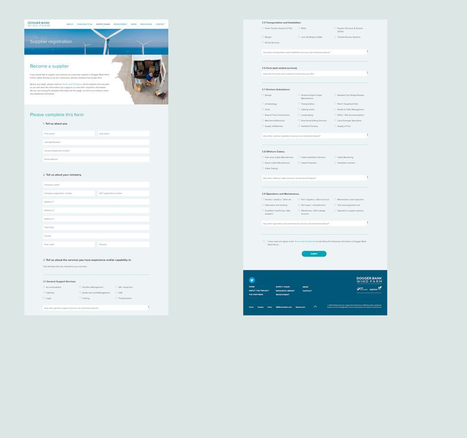 Dogger Bank additional project deliverables